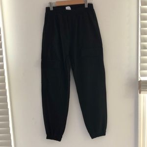 Zara Black baggy bottom